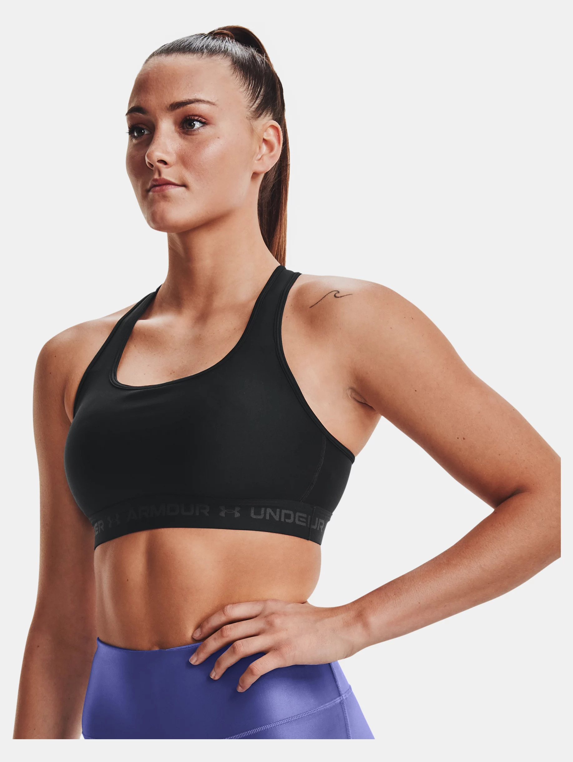 Women's Armour® Mid Crossback Sports Bra - 6