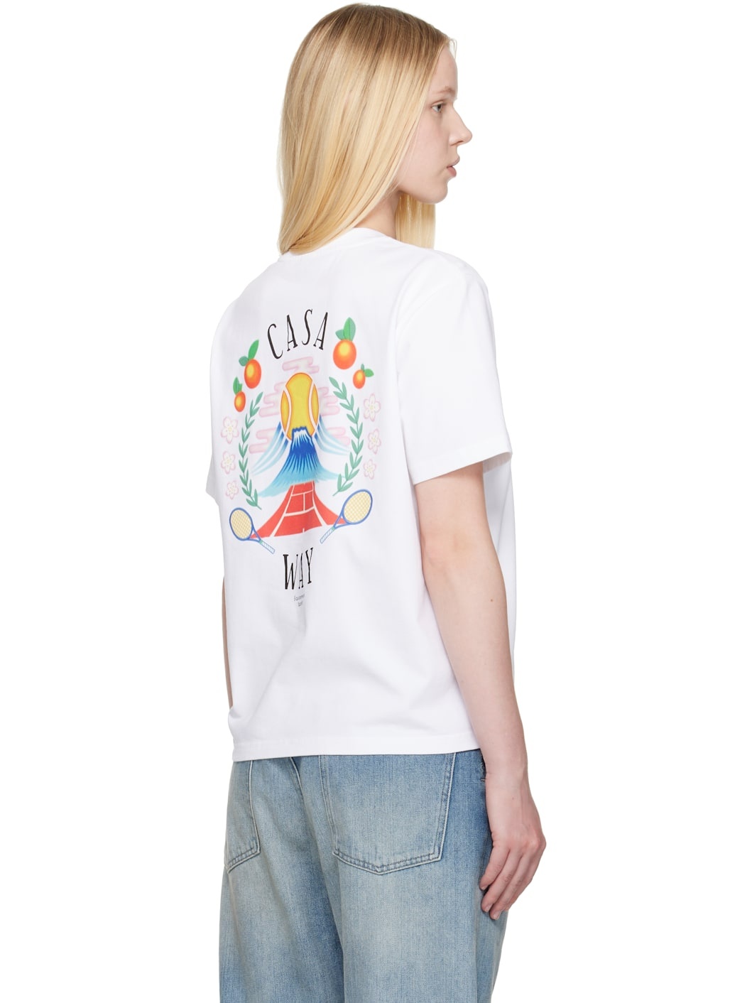 White 'Casa Way' Mountain T-shirt - 3