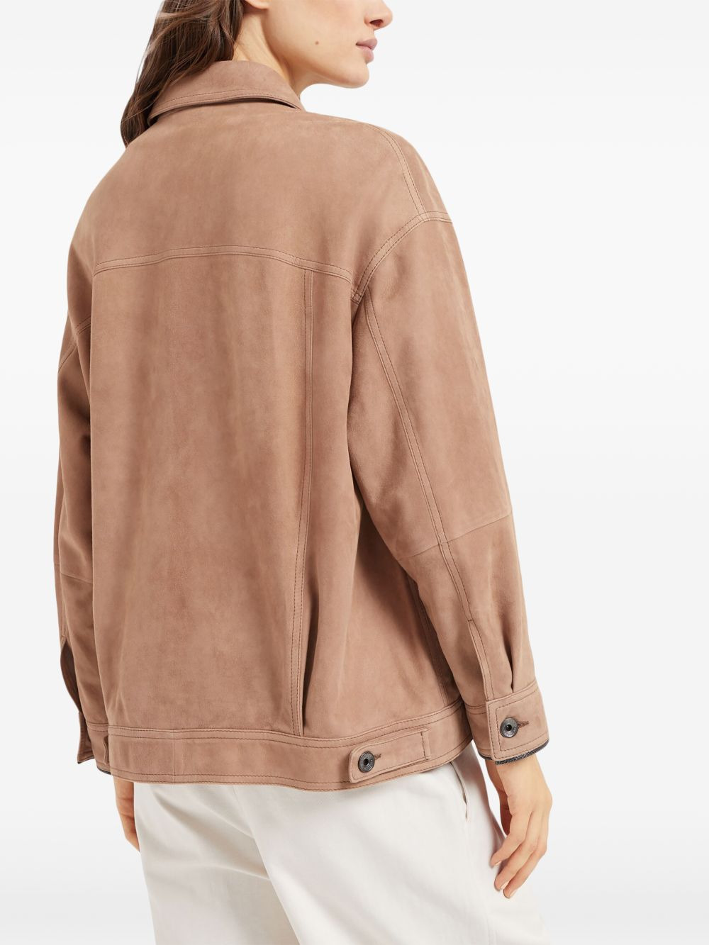 Couture suede jacket - 4