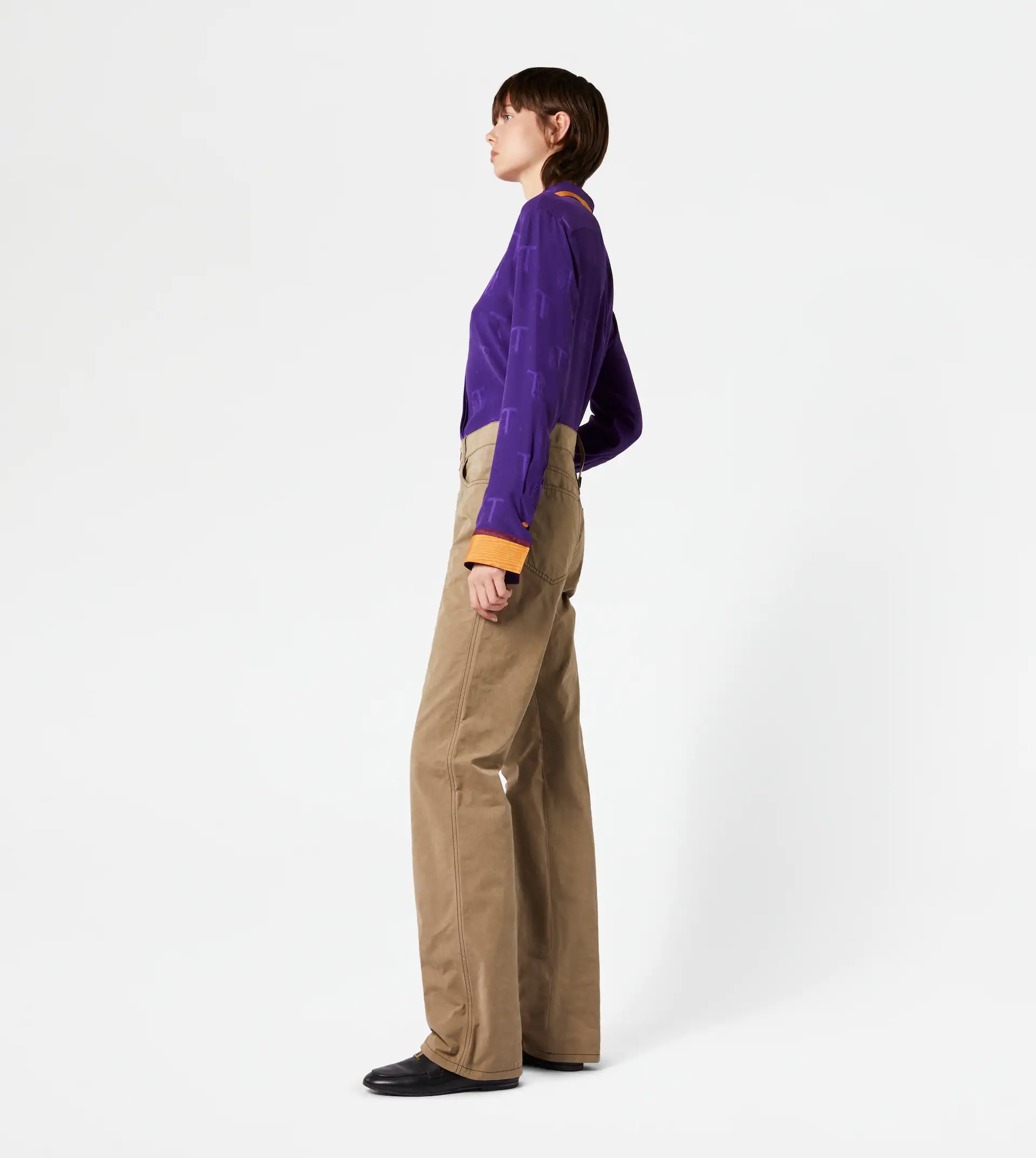 TROUSERS - BEIGE - 4