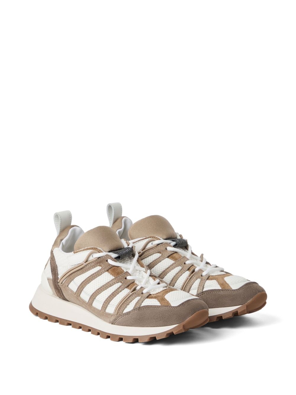 Monili-detail sneakers - 2