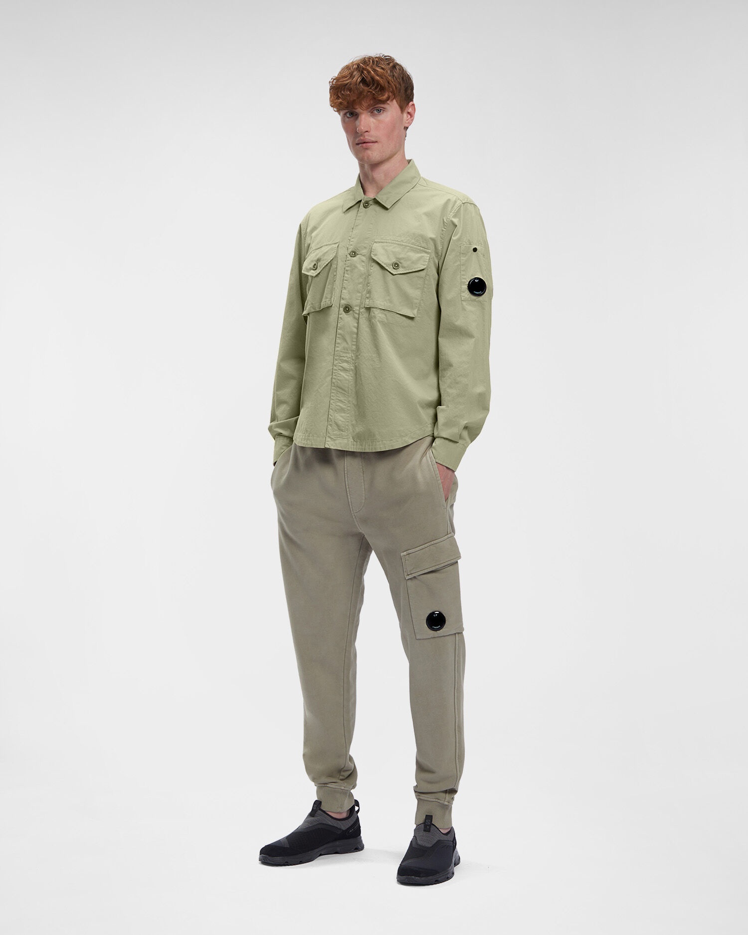 Gabardine Buttoned Pockets Shirt - 6