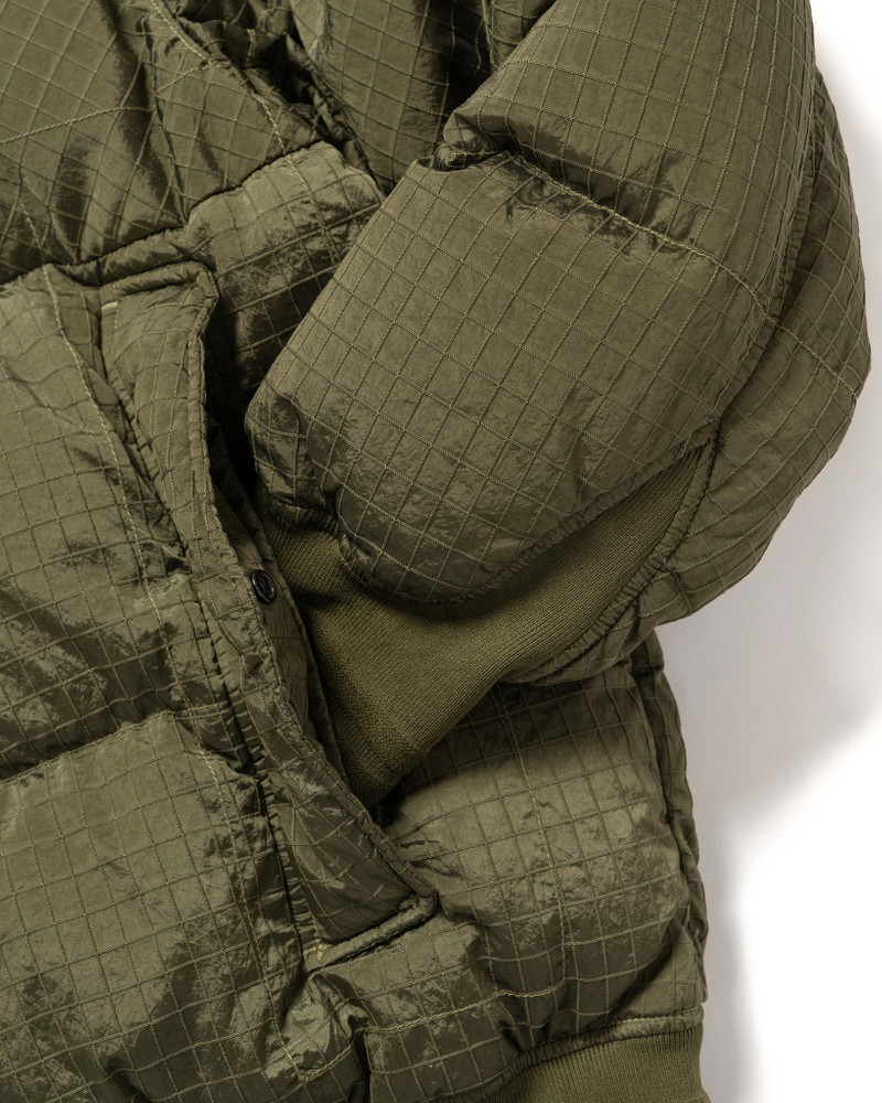 Macro Ripstop Nylon Metal In Econyl Regenerated Nylon Down-TC Jacket Olive 5