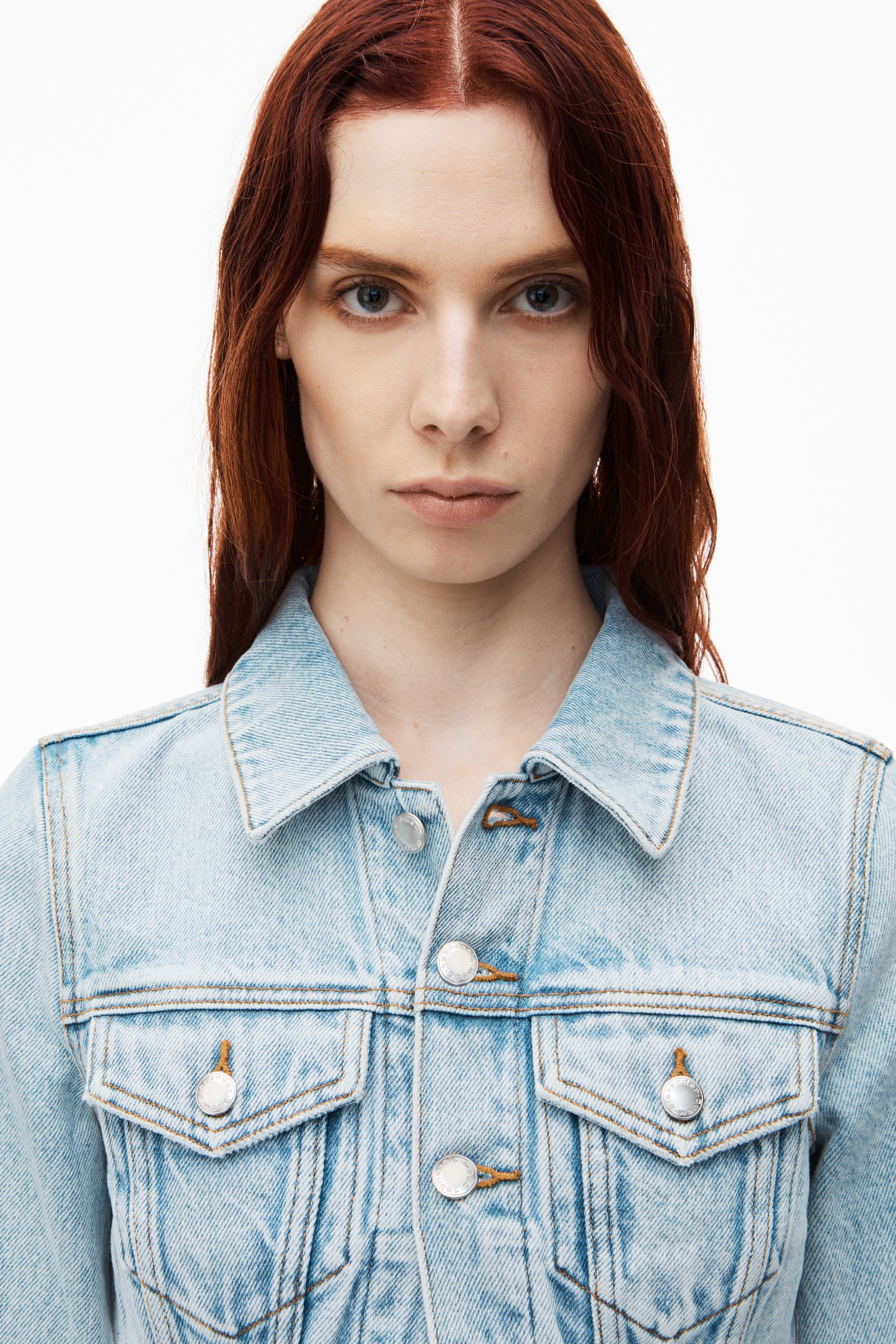 Shrunken Trucker Jacket - 4