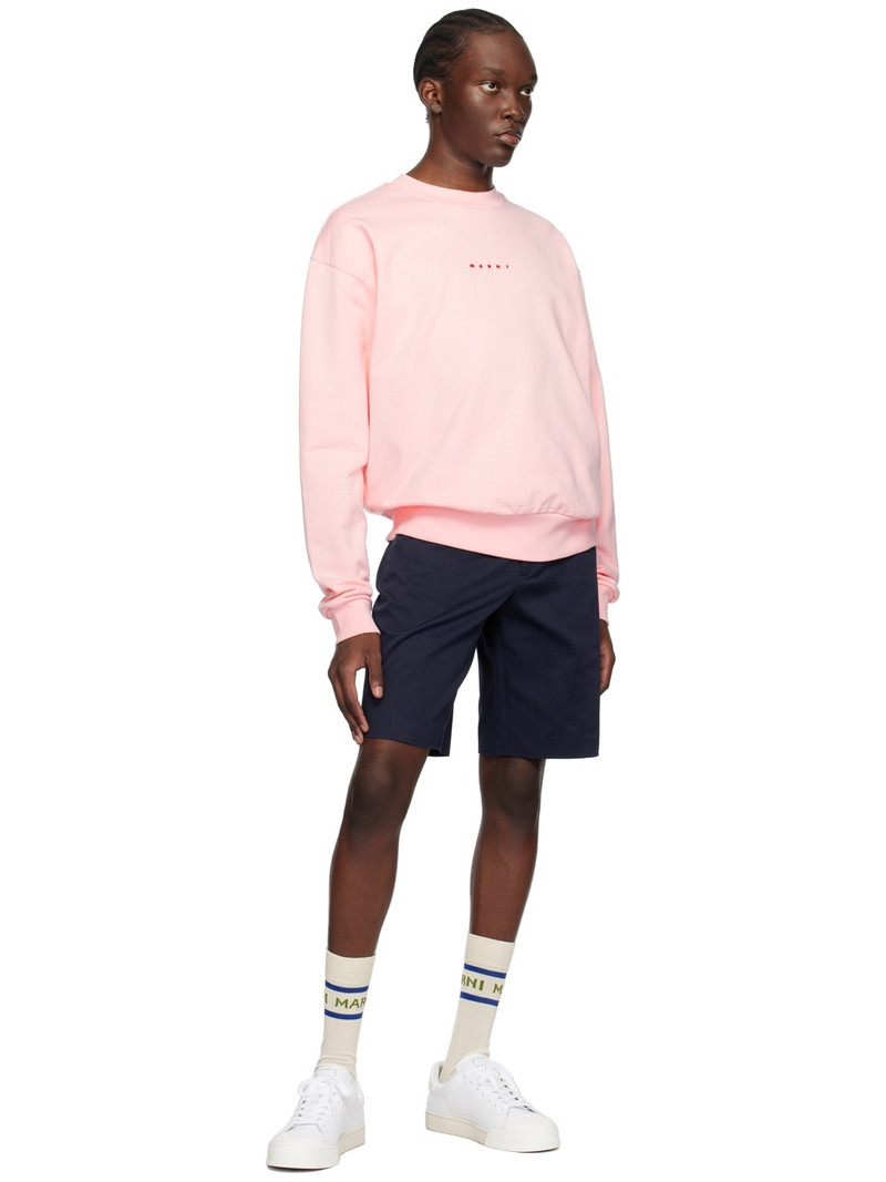 Marni Pink Printed Sweatshirt outlook