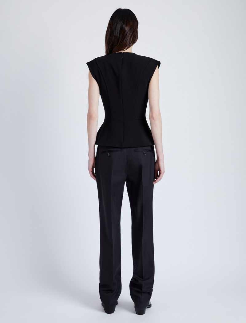 Janet Top in Matte Viscose Crepe 5