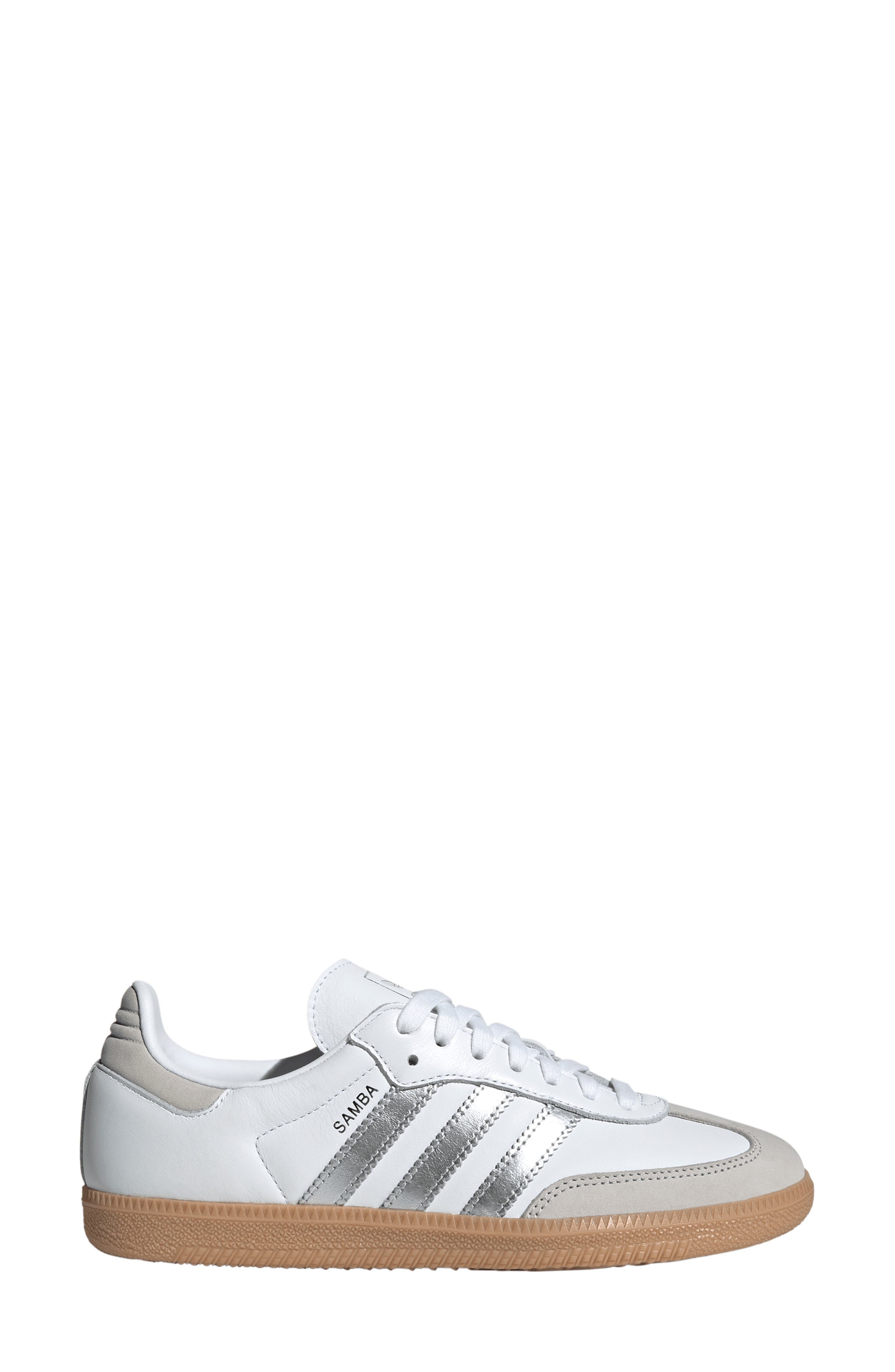 adidas Gender Inclusive Samba OG Sneaker in Ftwwht/sil at Nordstrom - 3