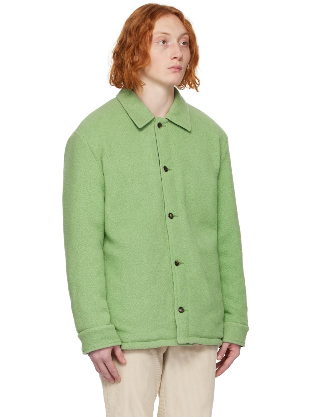 Green Argus Reversible Jacket - 2