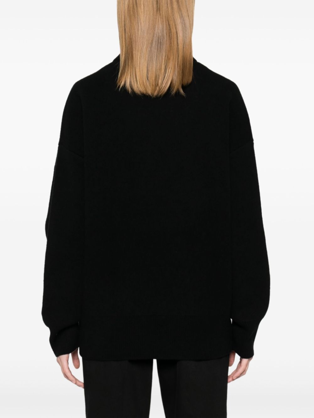 double-knit turtleneck sweater - 4