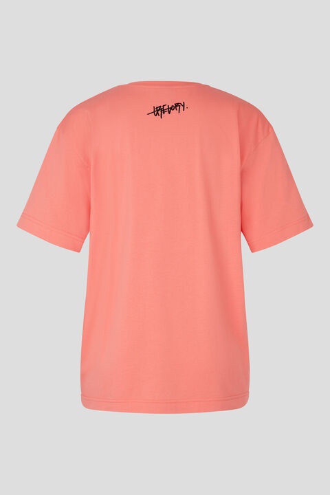 Chantal T-shirt in Apricot - 5