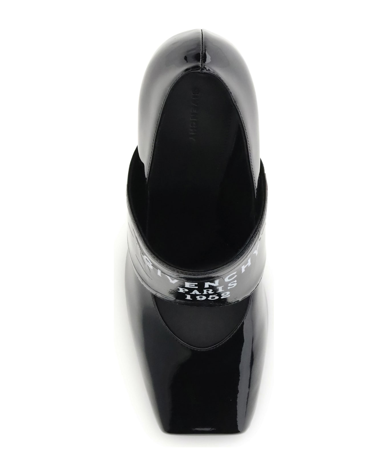 Sliced Square Logo Pumps - 4