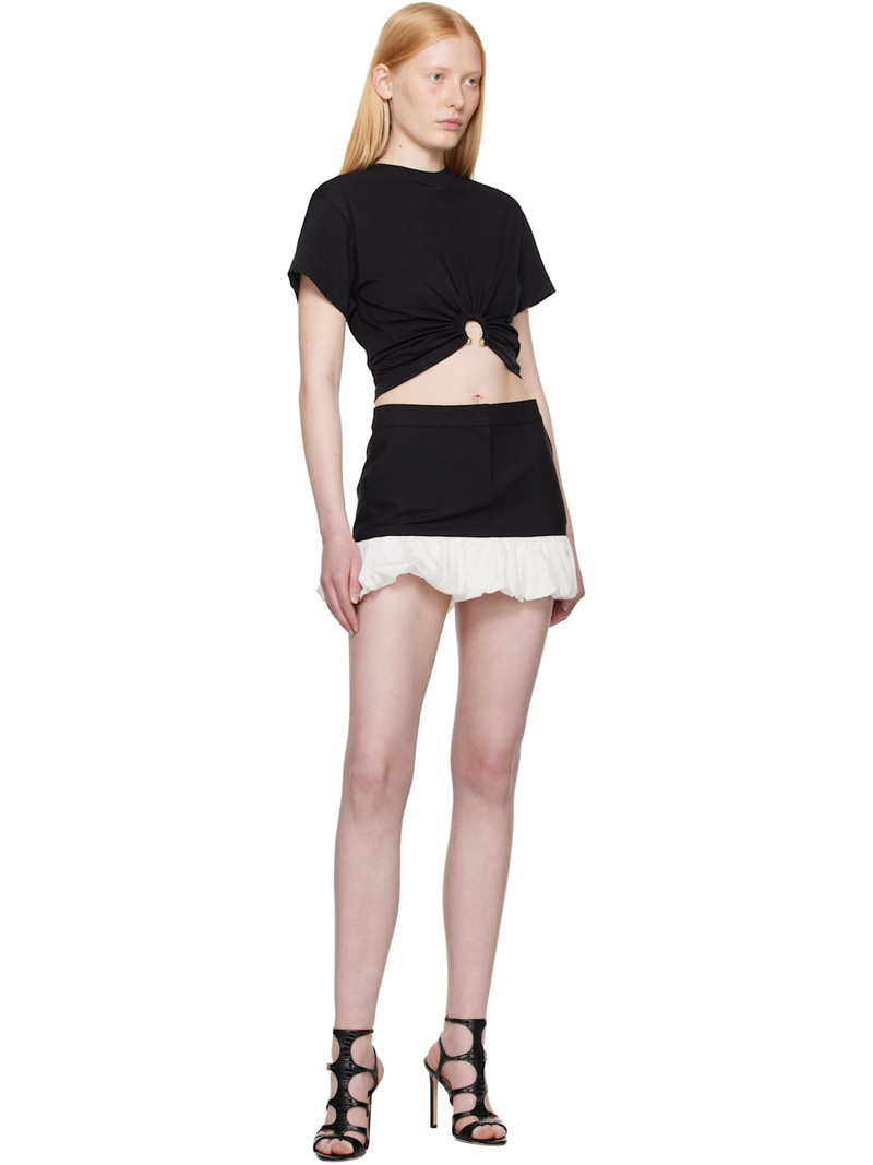 rabanne Black Piercing T-shirt outlook