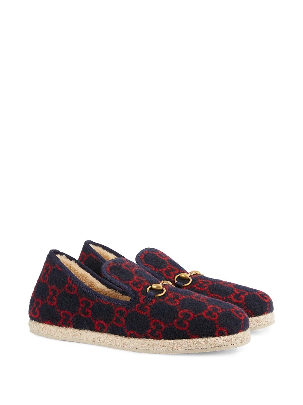 GG wool loafers - 2