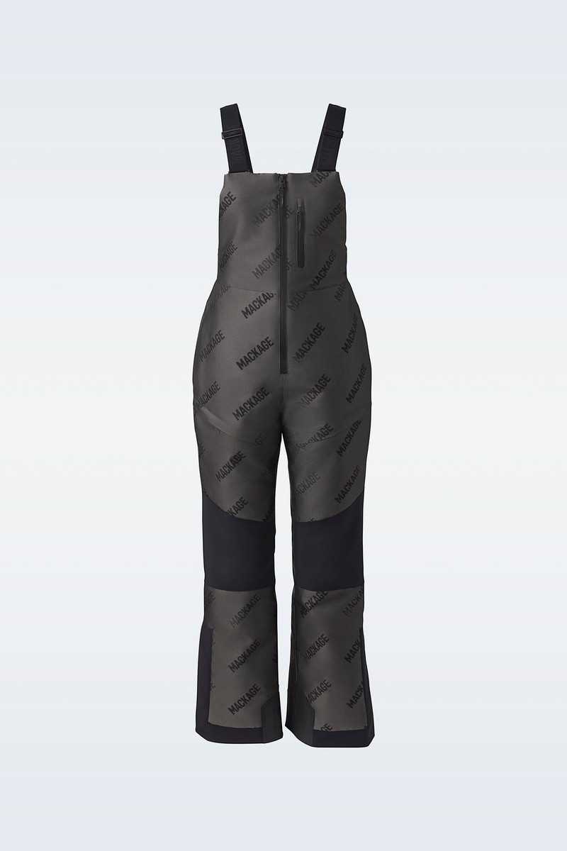 VINYA 2-Layer membrane ski pants with Jacquard logo pattern 1