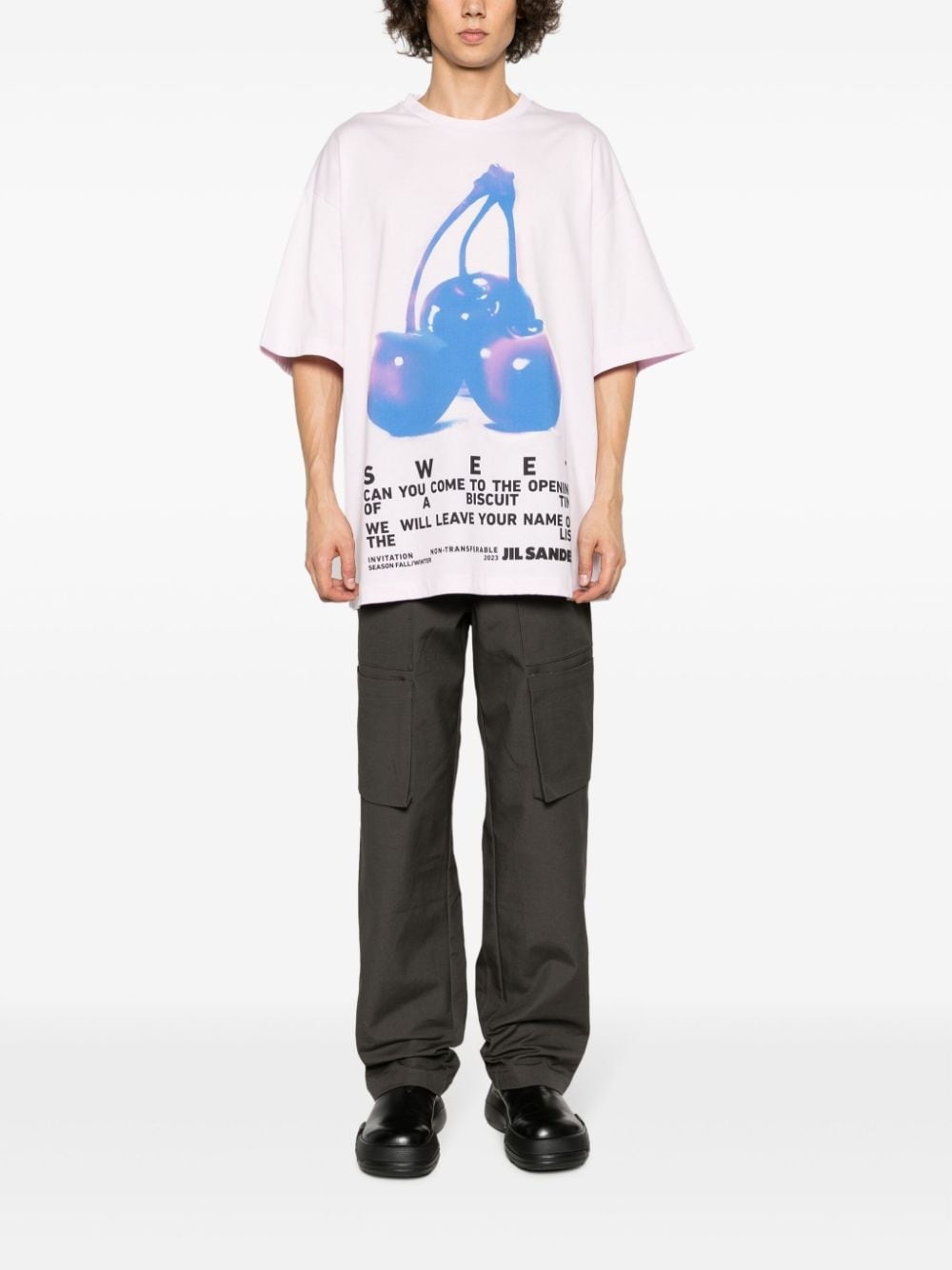 slogan-print cotton T-shirt - 2