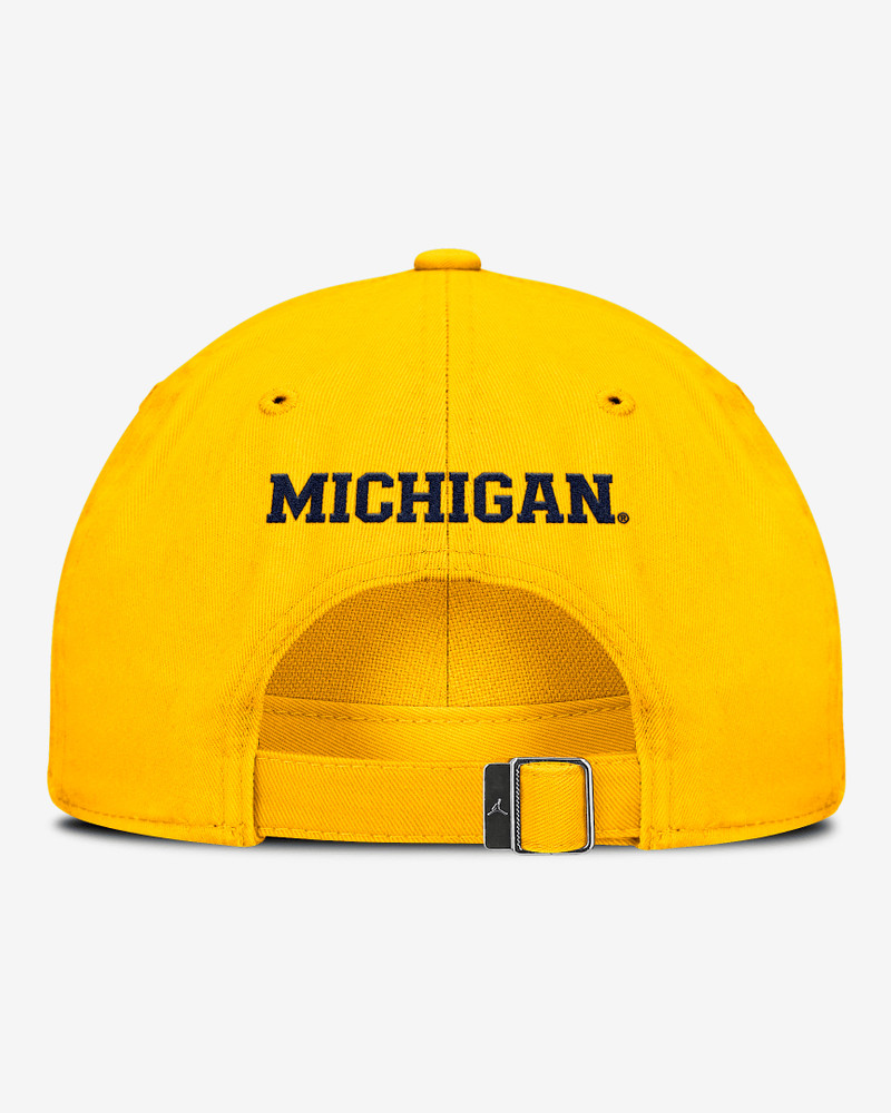 Jordan Michigan Wolverines Primetime Club Men's Jordan Brand College Adjustable Hat outlook