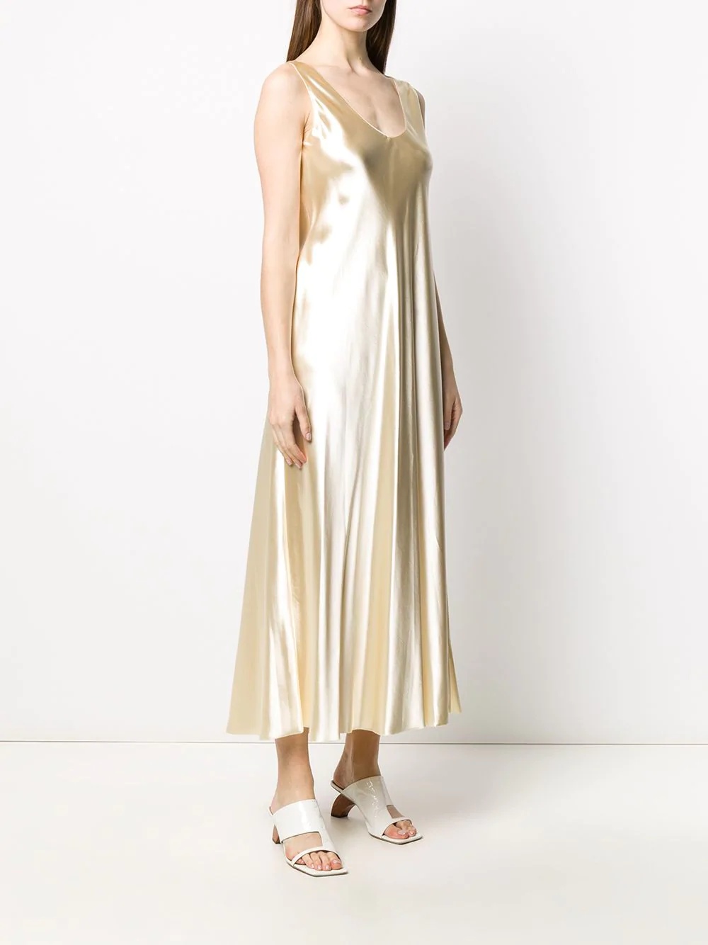 Natasha metallic midi dress - 3