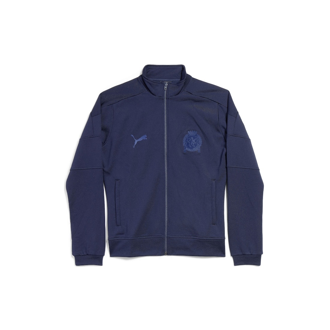 Balenciaga I Puma Fitted Tracksuit Jacket in Navy - 1