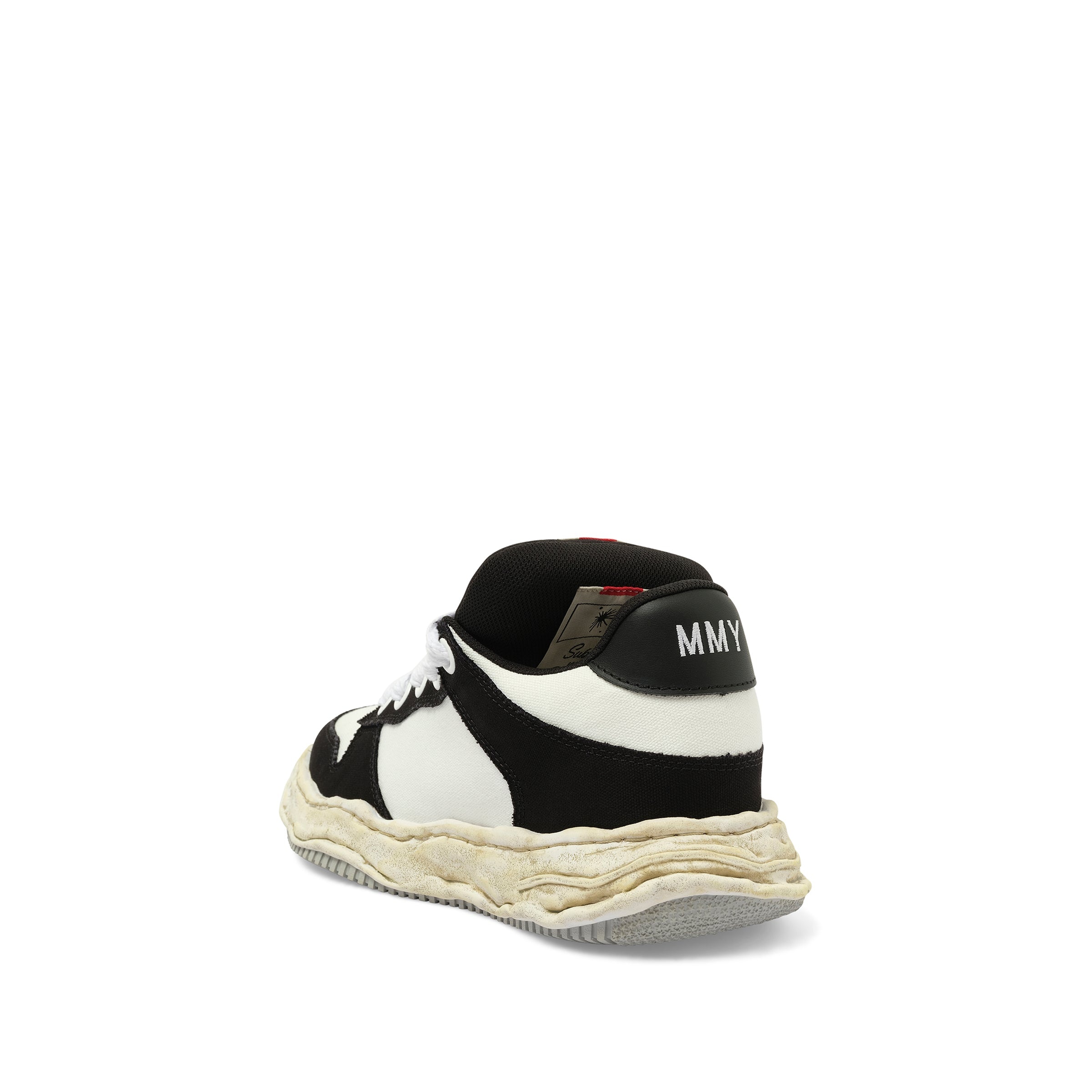 WAYNE OG Puffer Sneaker in Black/White - 3