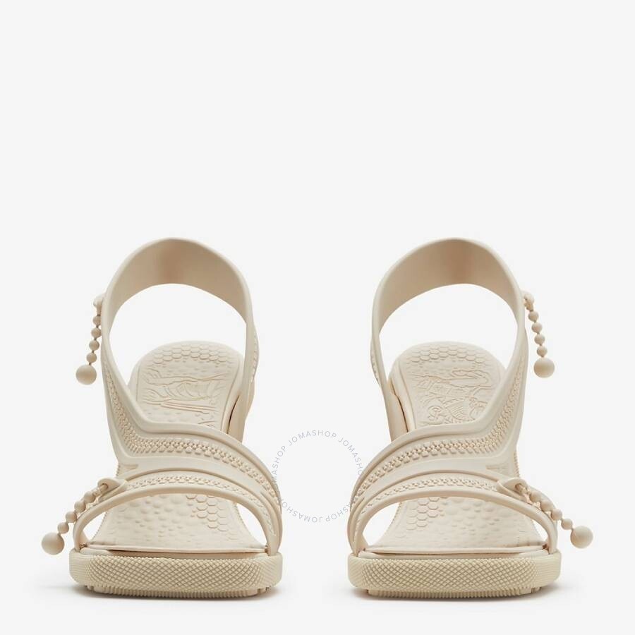 Burberry Gel Heeled Sandals in Soap - 2