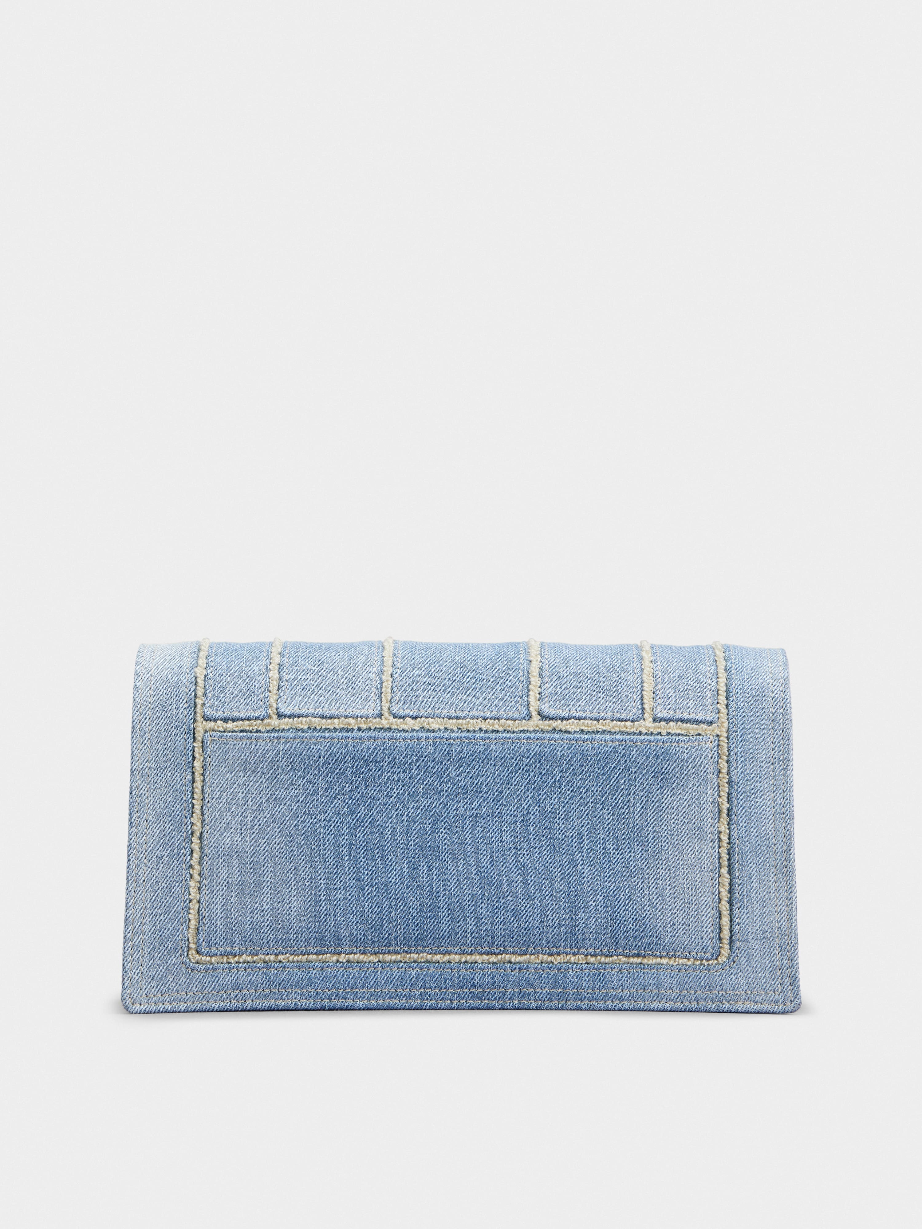 Viv' Choc Summertime Denim Chain Bag - 5