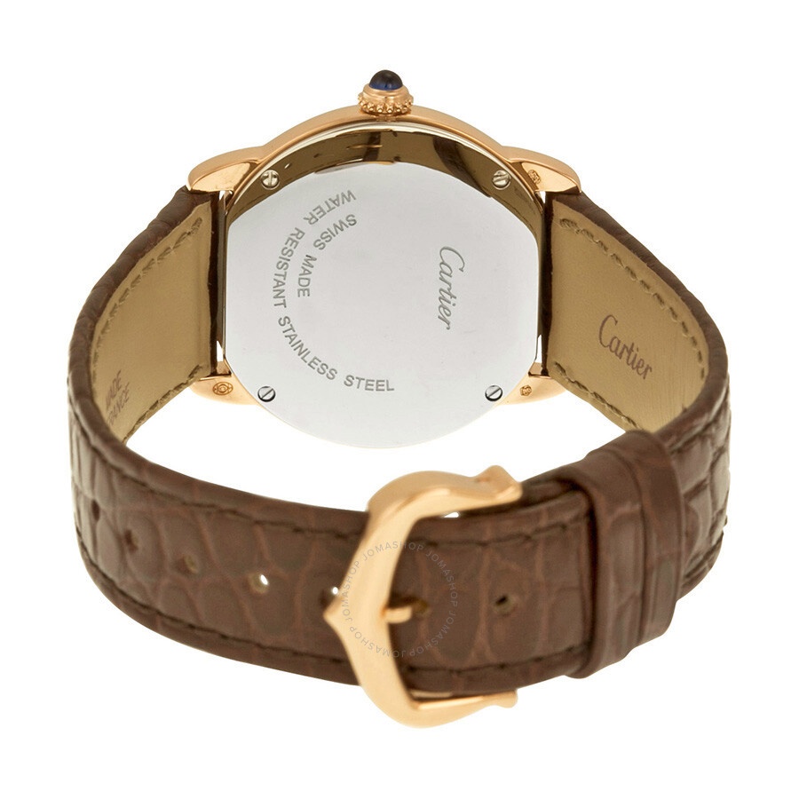 Pre-owned Cartier Ronde Solo De Cartier Silver Dial Ladies Watch W6701007 - 3