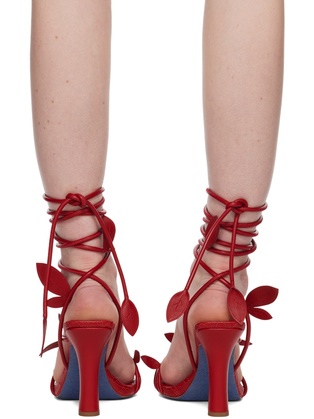 Red Ivy Flora Heeled Sandals - 2