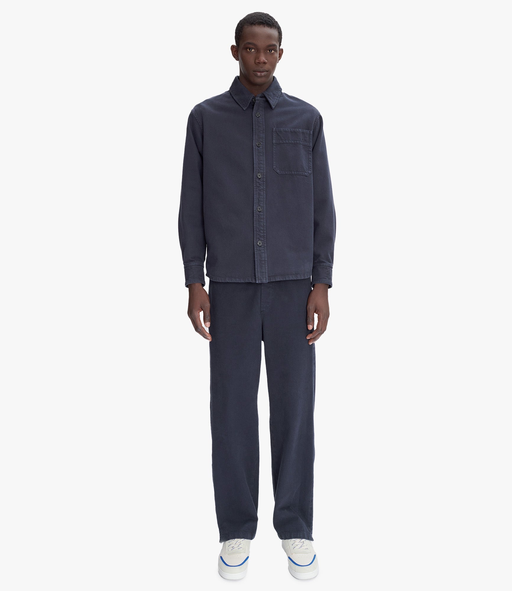 BASILE BRODÉE POITRINE OVERSHIRT - 4