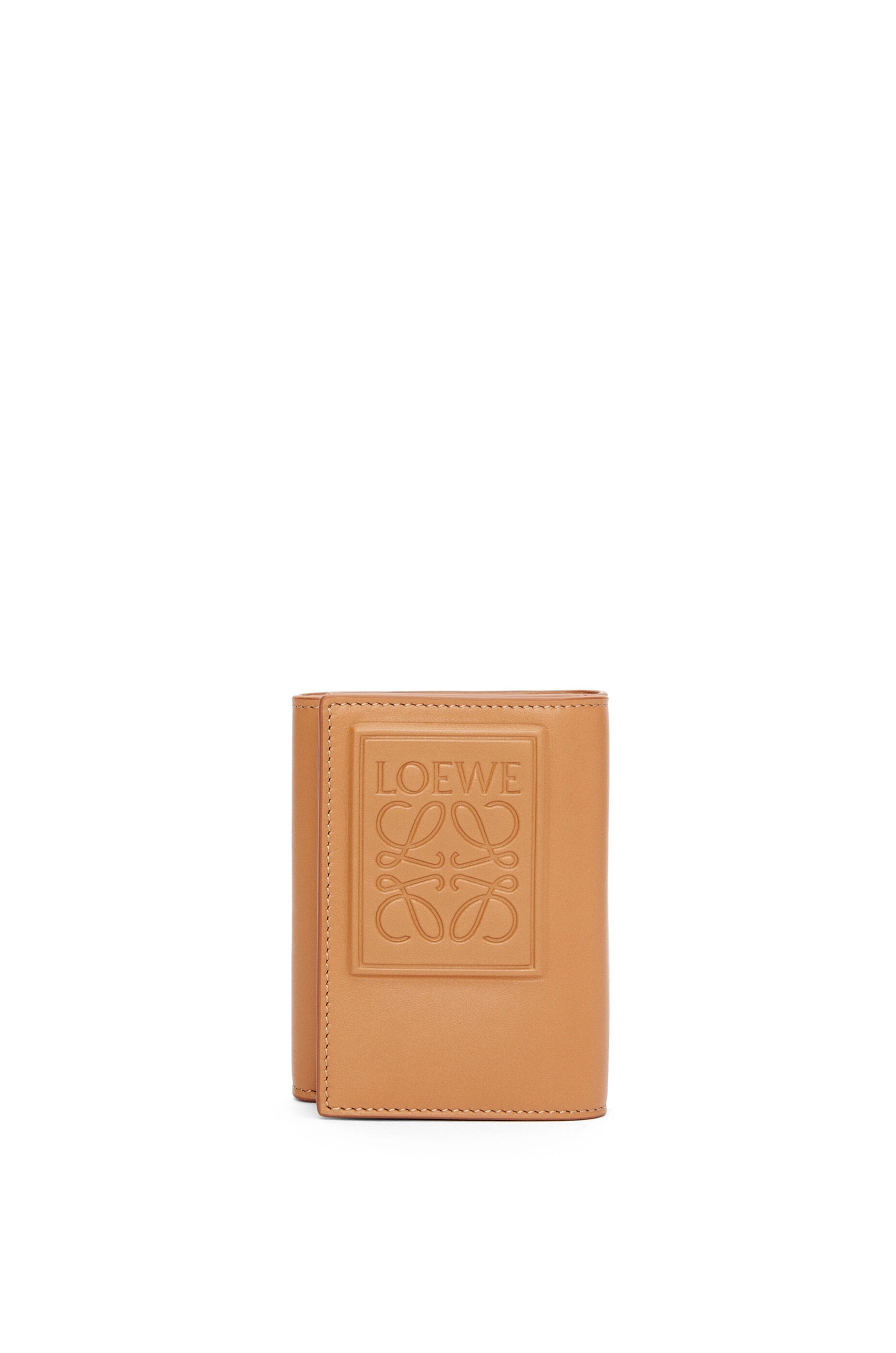 Trifold wallet in satin calfskin - 1
