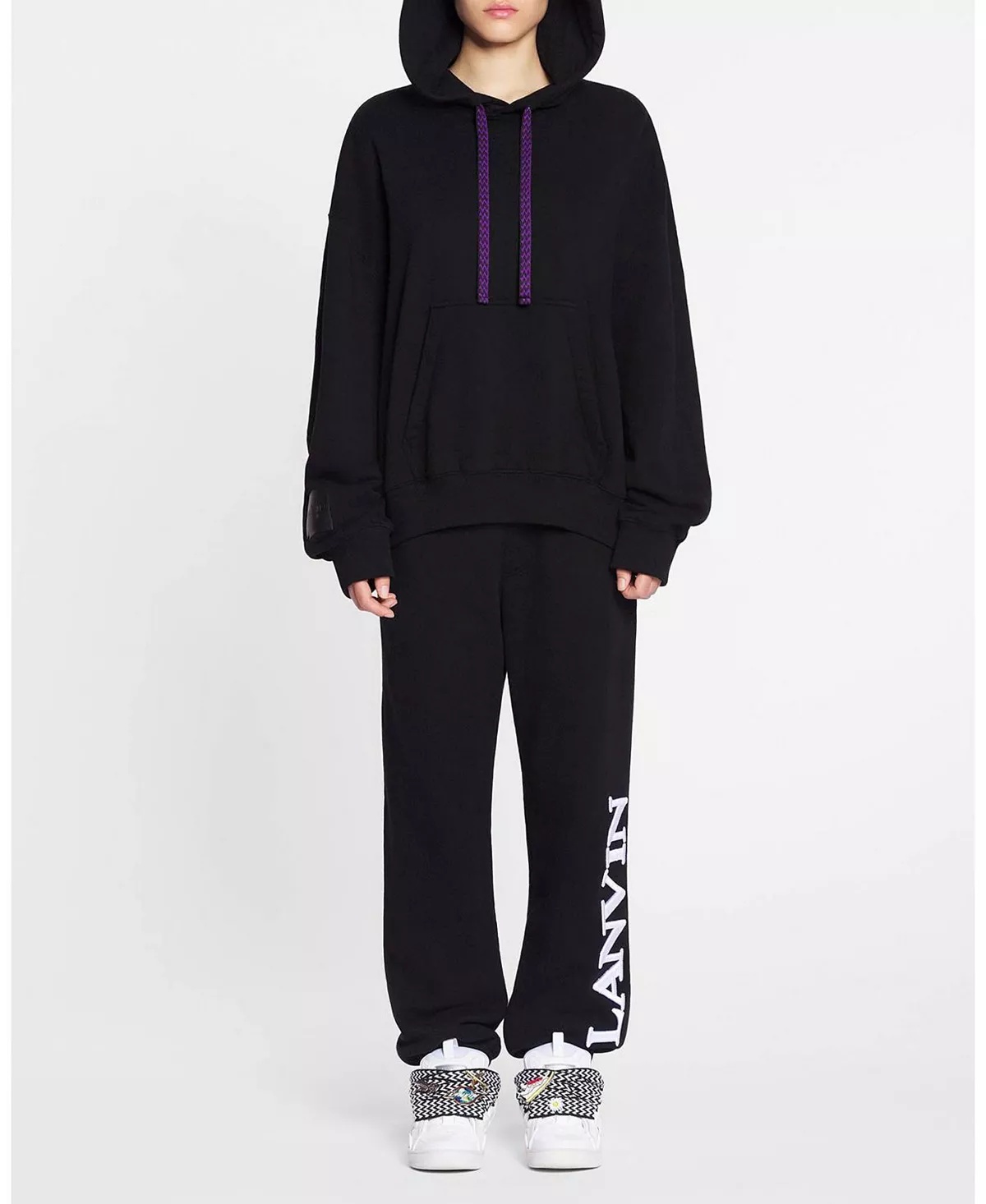 X Future Unisex Oversized Curb Laces hoodie - 6