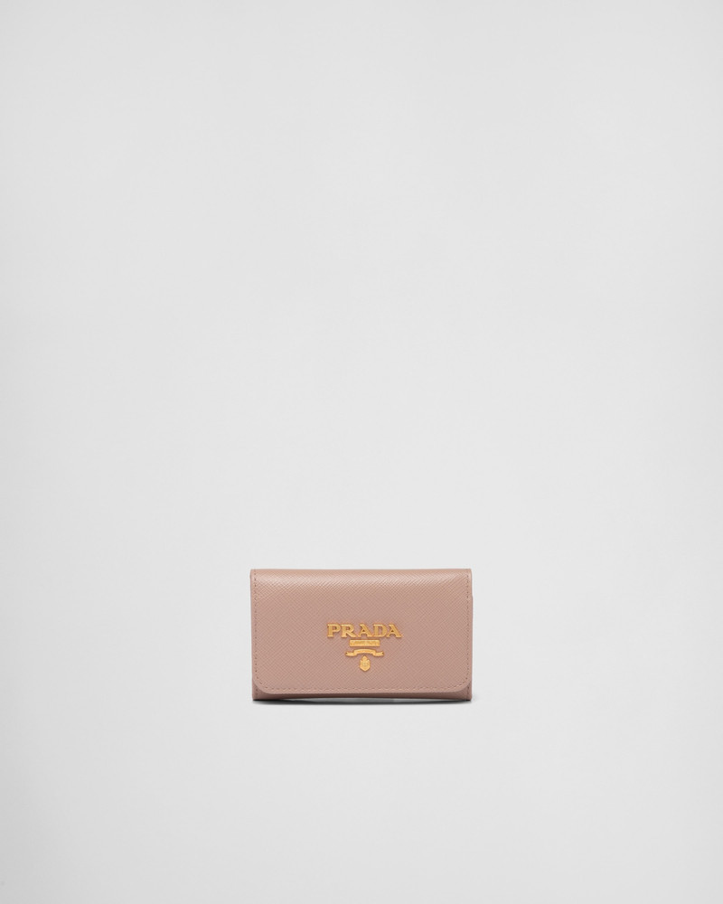 Saffiano leather keychain 1