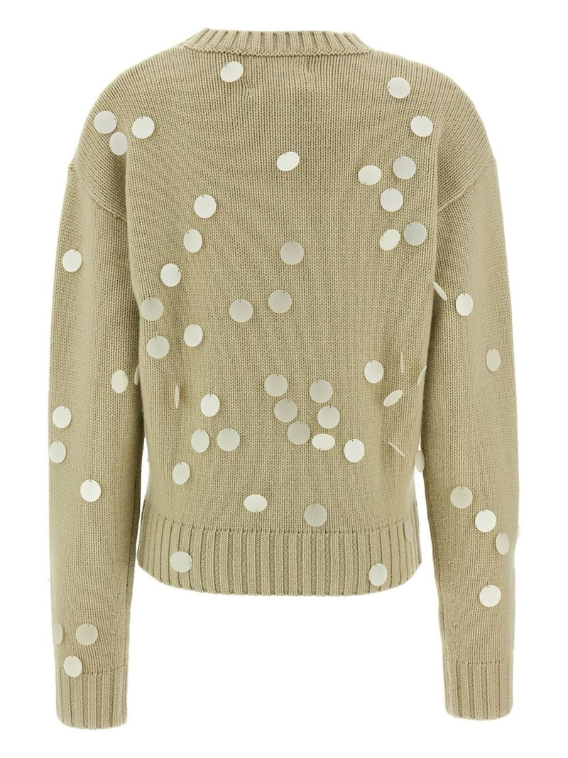 extreme cashmere Oldie Sequin jumper outlook