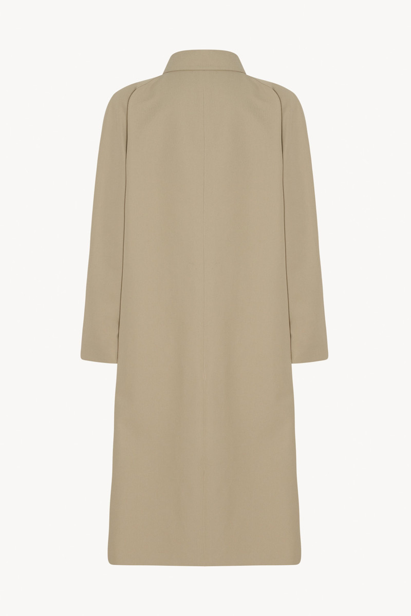 The Row Johnson Coat in Cotton and Nylon outlook