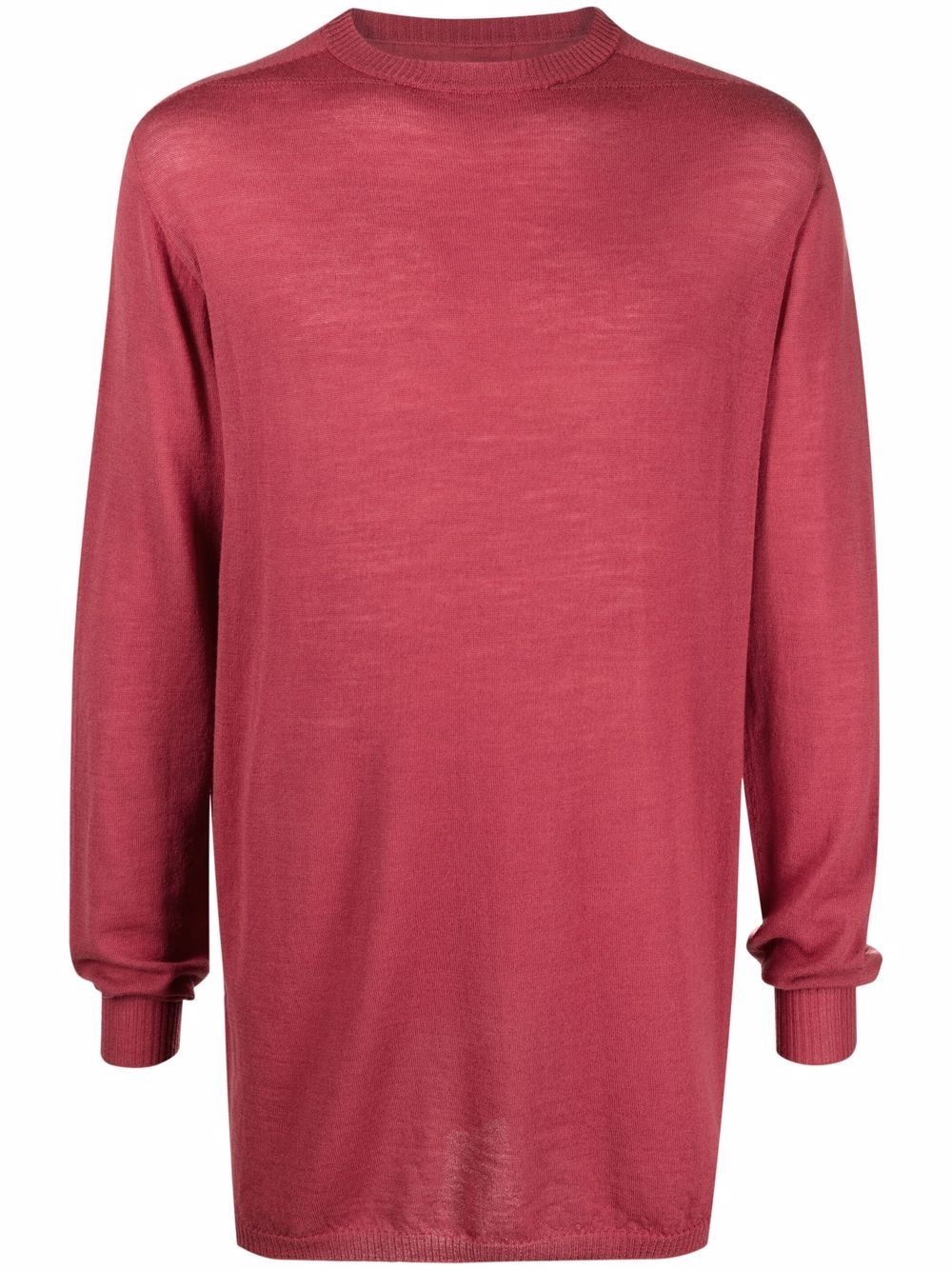 oversize round-neck jumper - 1