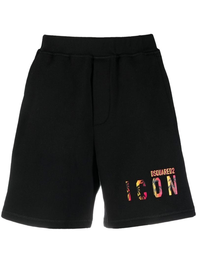 Icon logo-print shorts - 1