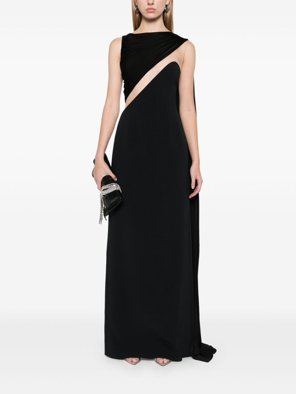 draped gown - 2