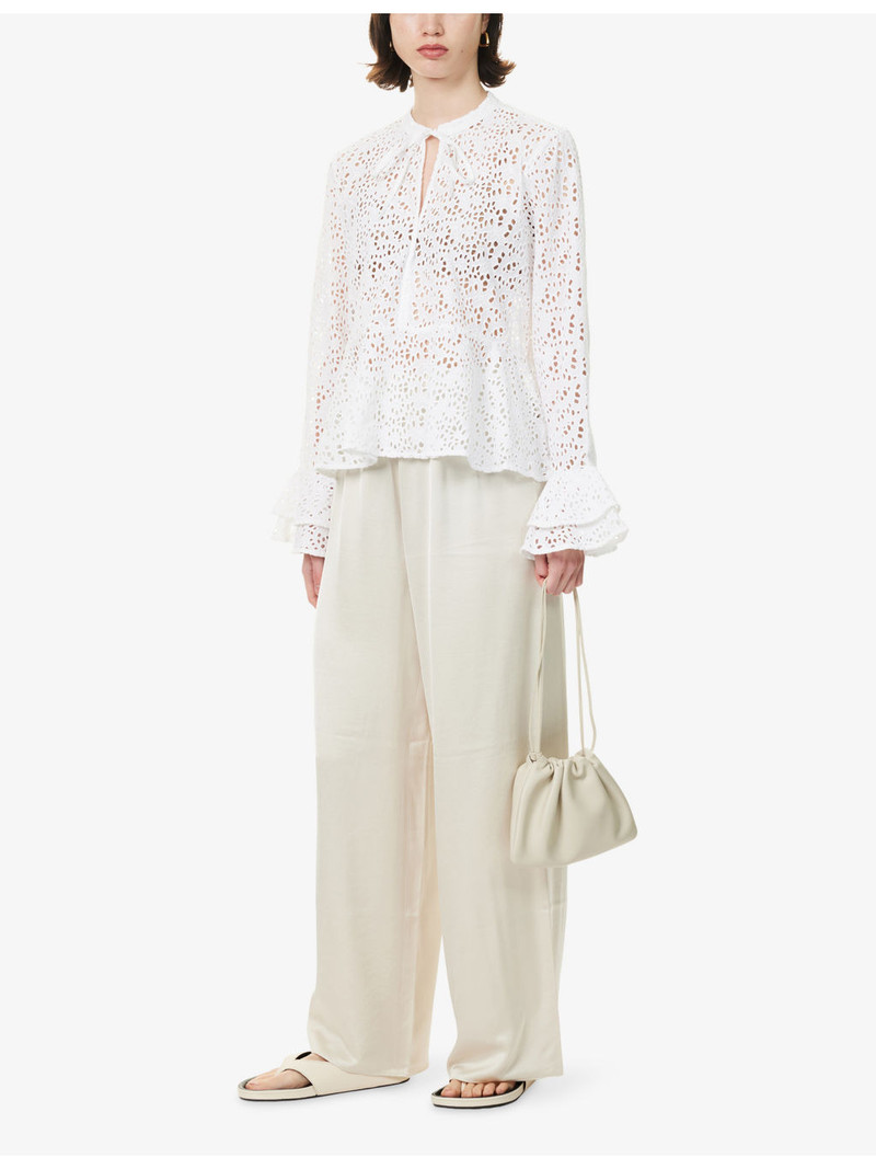 SKALL Frigga Flounce Cotton Shirt outlook
