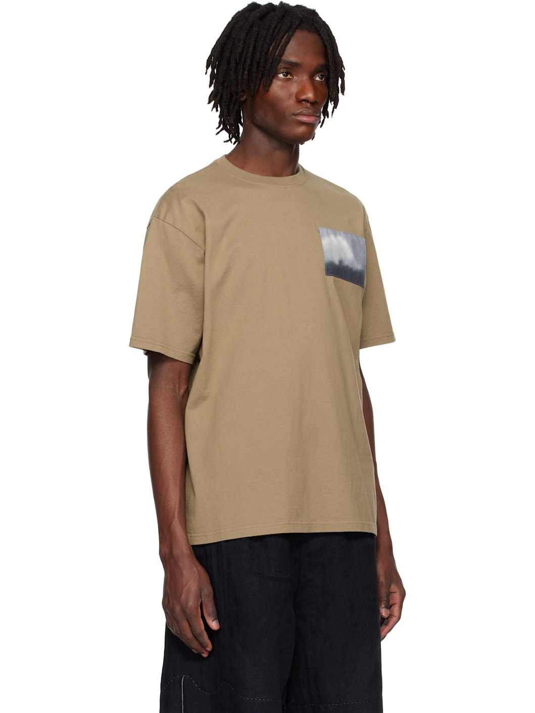 Khaki UC1E3812 T-shirt - 2