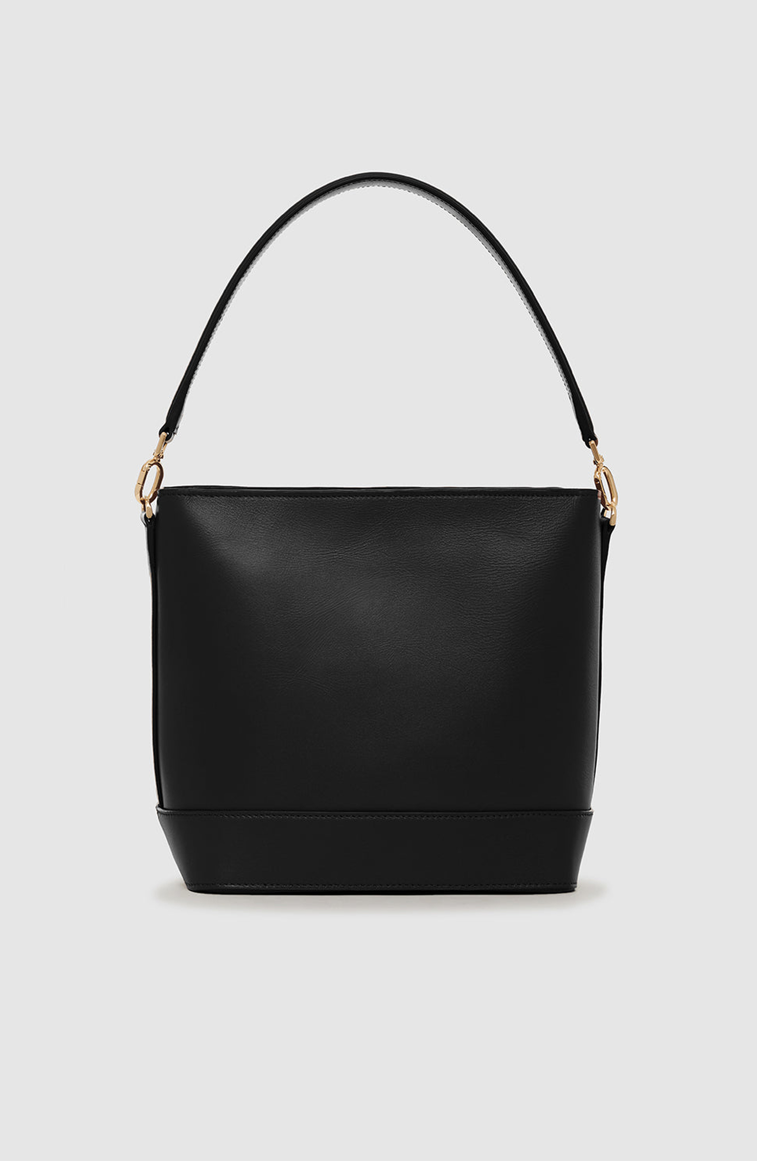 ANINE BING Lili Leather Bucket Bag in Black at Nordstrom - 2