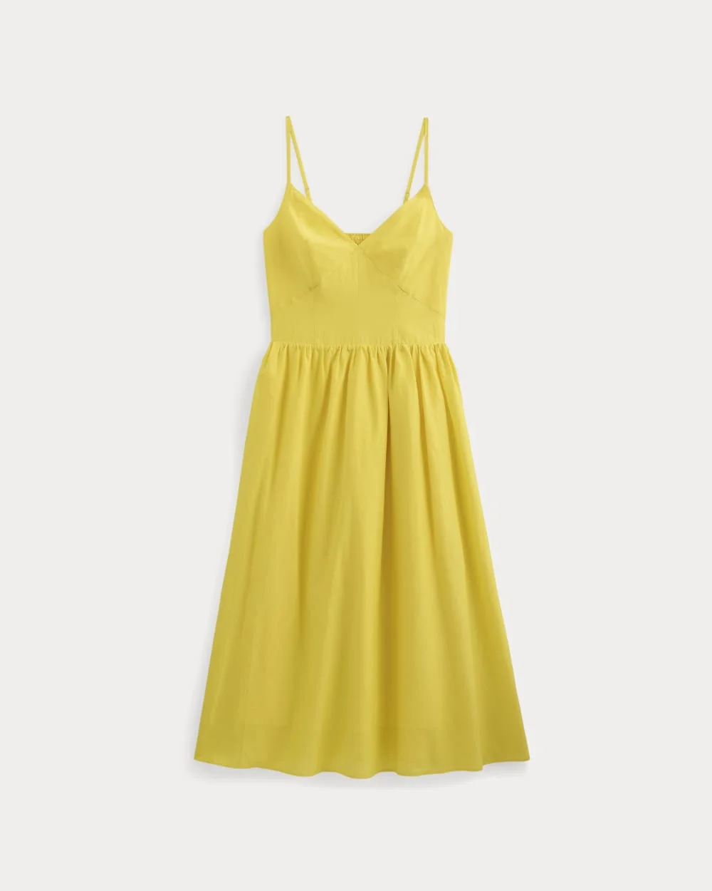 MIDI DRESS IN COTTON SILK VOILE - 1