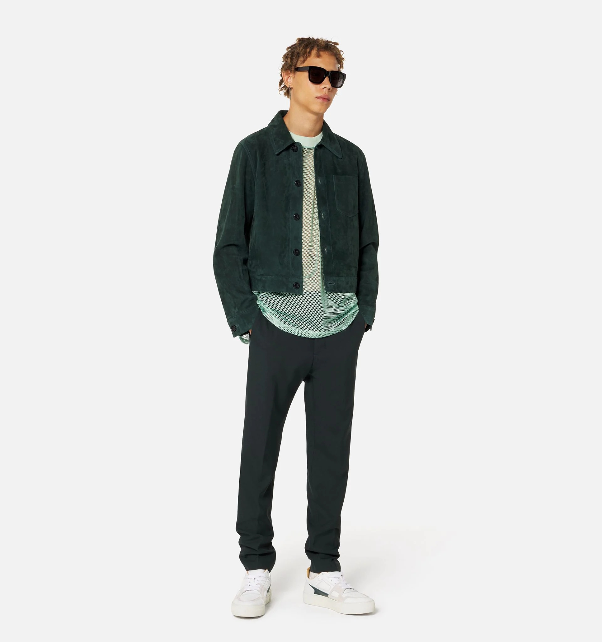 Cigarette Fit Trousers - 2