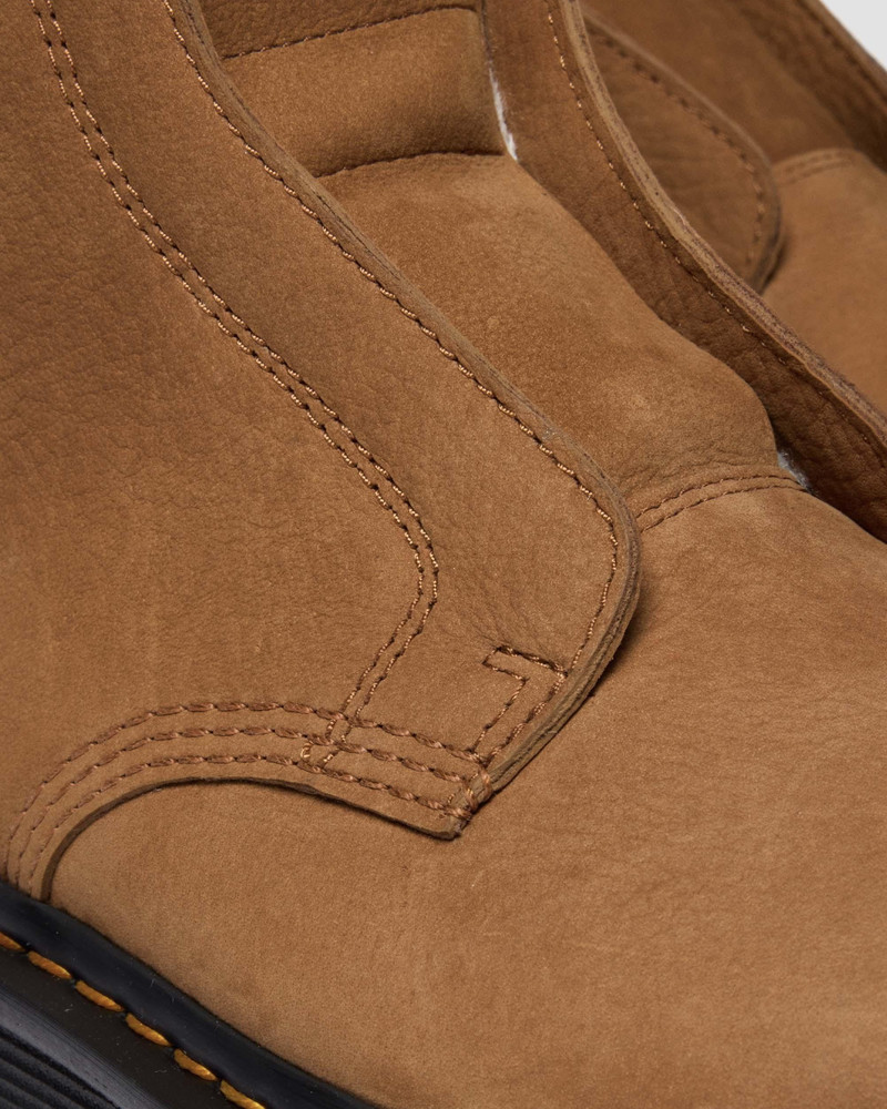 ZEBZAG LACELESS Warm Lined Slip On Nubuck Boots 4
