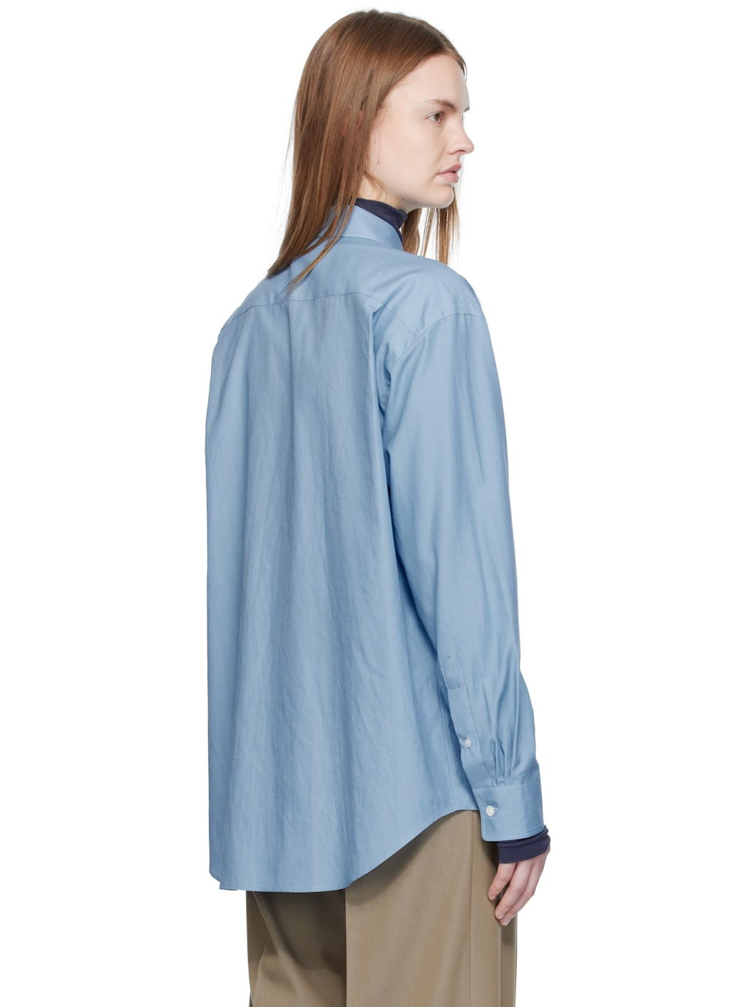 Blue Washed Finx Twill Shirt - 3