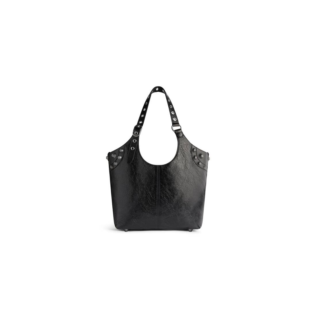Women's Le Cagole Medium Carry All Bag in Black - 4