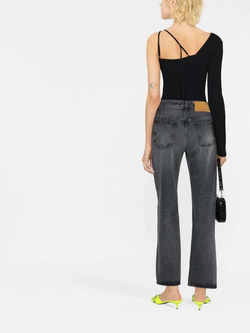 logo-patch straight-leg jeans 4