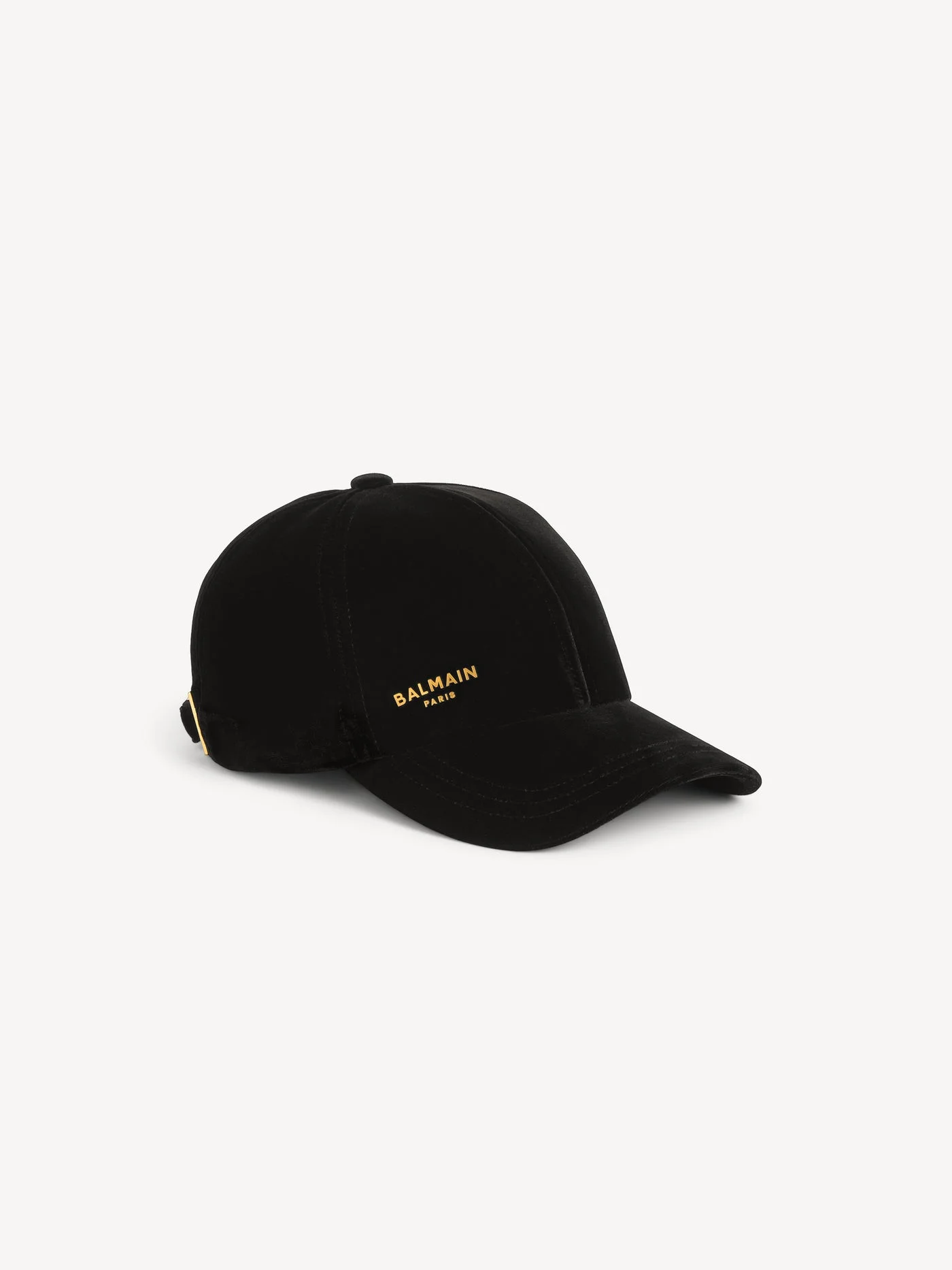 Balmain Paris velvet cap - 1