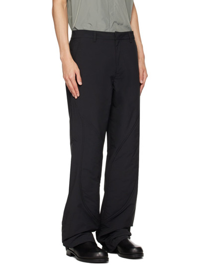 HELIOT EMIL™ Black Concordance Puffer Trousers outlook