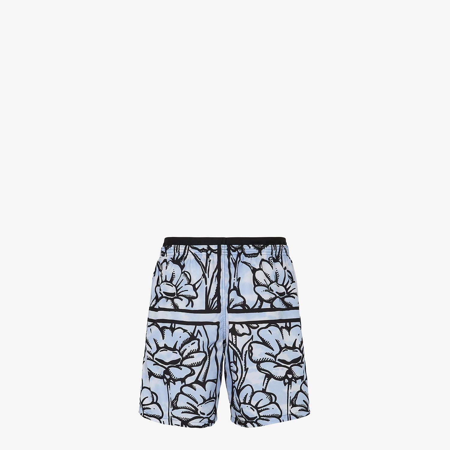 Fendi Roma Joshua Vides tech fabric shorts - 2