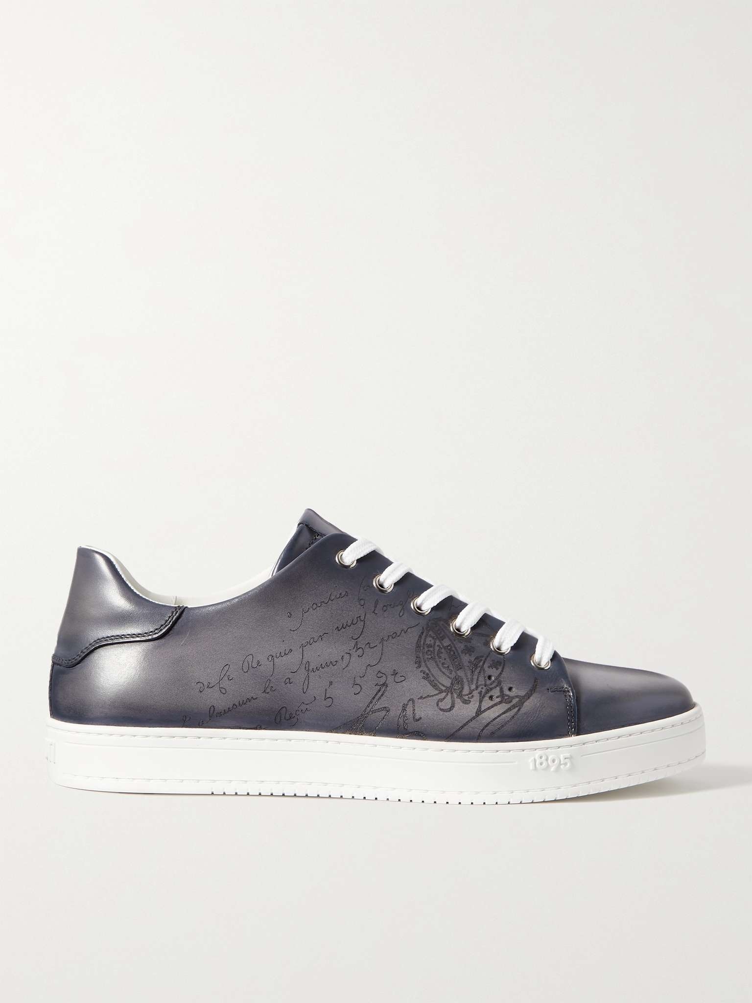 Scritto Metallic Venezia Leather Sneakers - 1