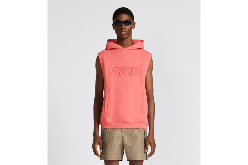 Oversized Sleeveless Hooded Sweatshirt 4